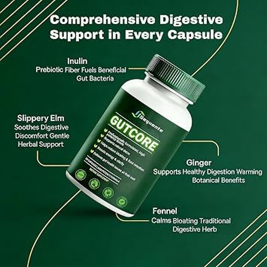 GutCore ingredient overview graphic